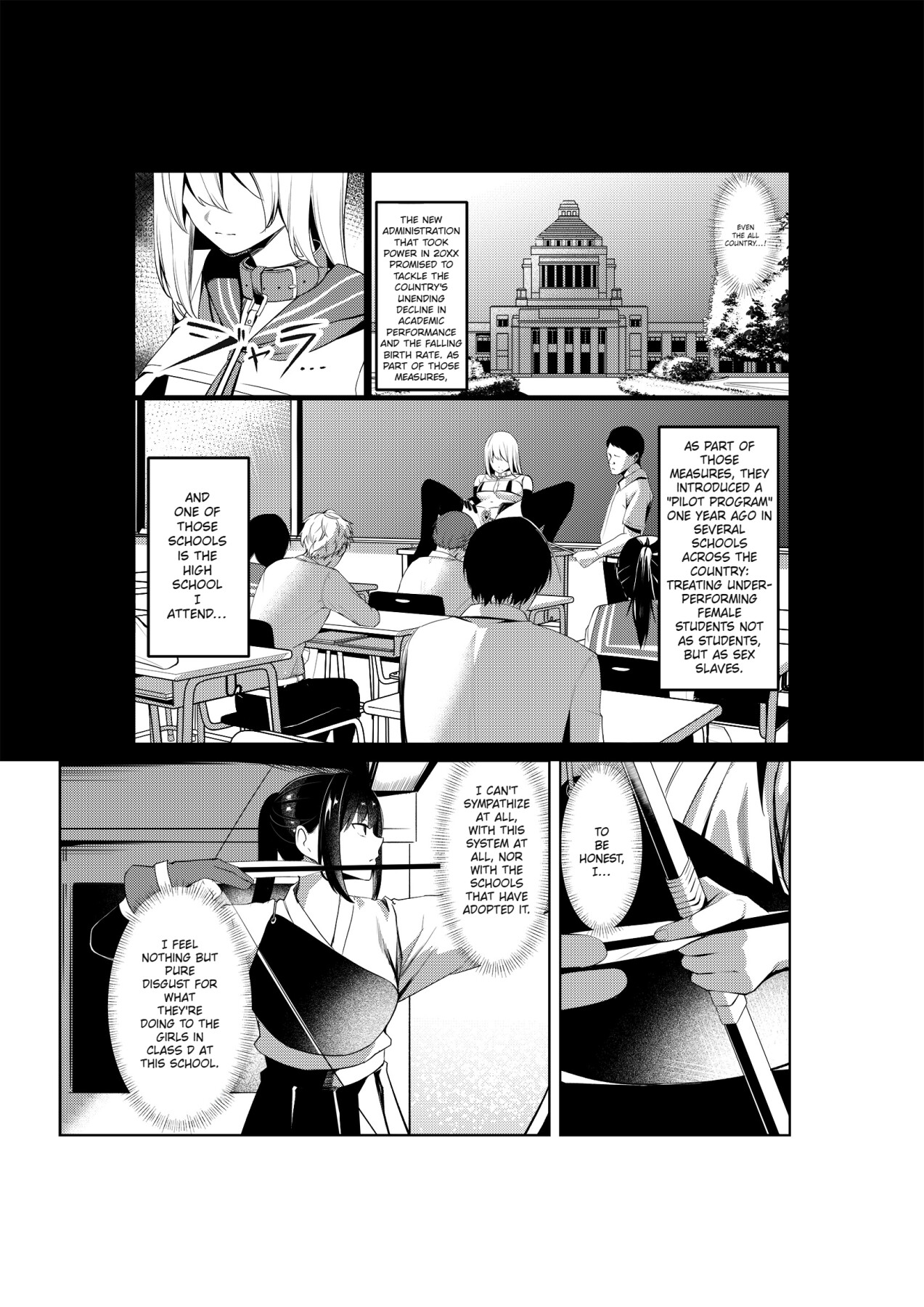 Hentai Manga Comic-The Class D Slave-Read-5